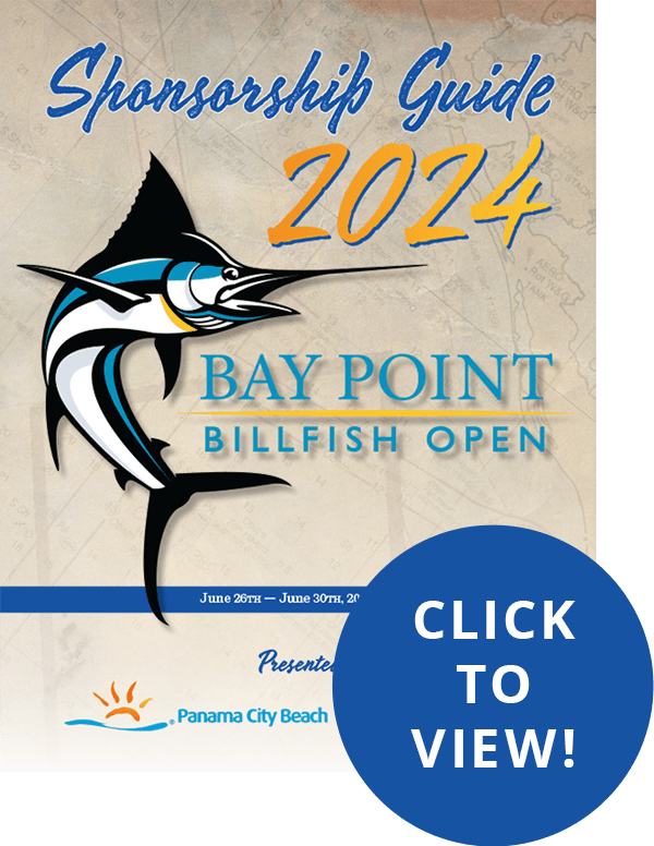 Sponsorship Guide for the Bay Point Billfish Open 2024 Fishing Tournament